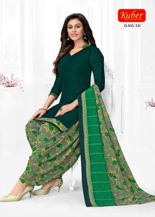 Kuber Kudi Patiyala 3 Regular Wear Latest Cotton Dress Material Collection